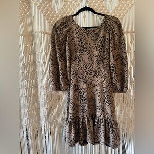 Anthropologie dress. Size XS. Animal print
